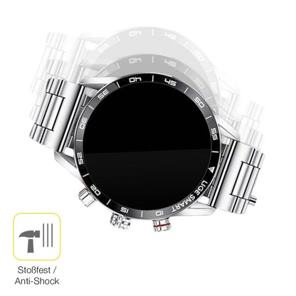 2x 3D Full Cover Schutzfolie für Lige ASD-ST2-B-PRO 1.43 Zoll