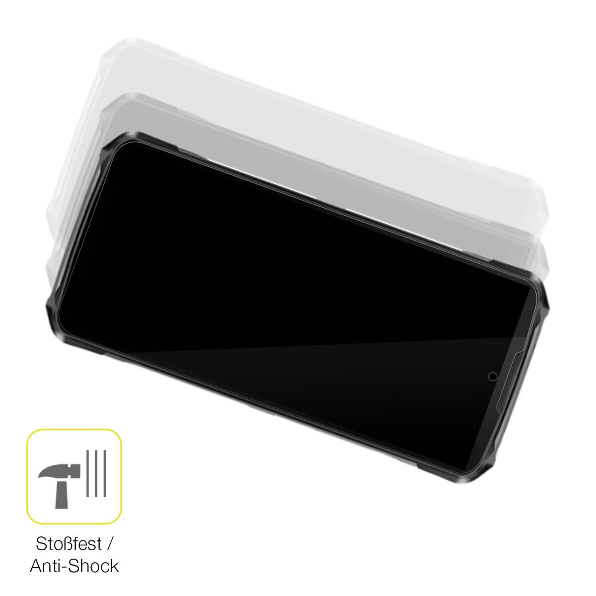 2x 3D Full Cover Schutzfolie für Doogee S119