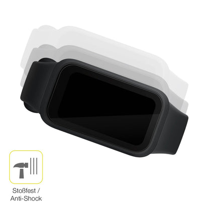 2x 3D Full Cover Schutzfolie für Xiaomi Smart Band 9 Active