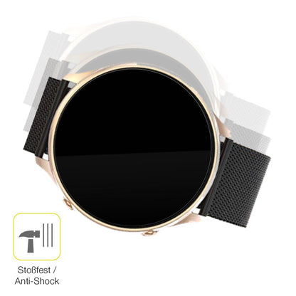 2x 3D Full Cover Schutzfolie für AIMIUVEI G52 Smartwatch
