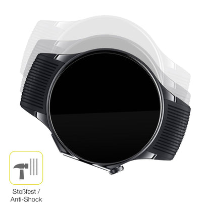 2x 3D Full Cover Schutzfolie für Oppo Watch X2