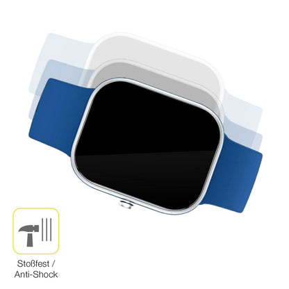 2x 3D Full Cover Schutzfolie für Slothcloud H97 Smartwatch