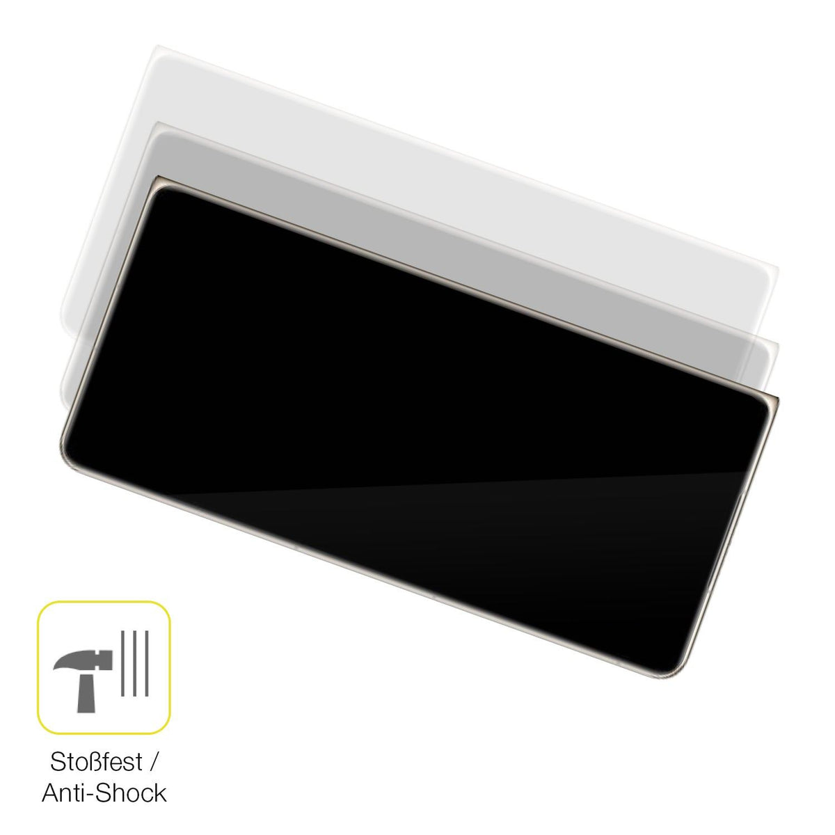 2x 3D Full Cover Schutzfolie für Huawei Mate X6 Front-Display