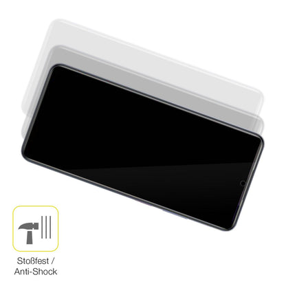 2x 3D Full Cover Schutzfolie für ZTE Blade V70 Max