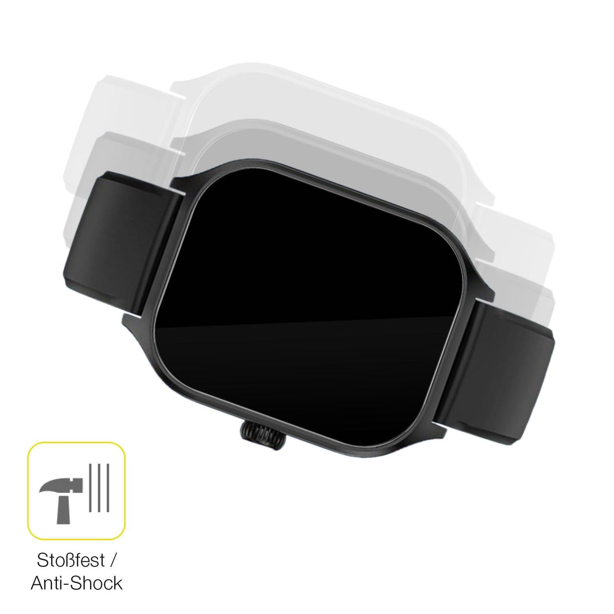 2x 3D Full Cover Schutzfolie für smooce Kinder Smartwatch 01