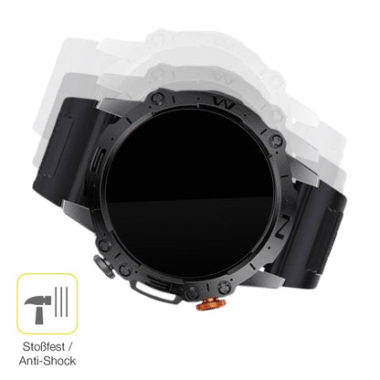 2x 3D Full Cover Schutzfolie für LIGE Smart Sports Watch I10
