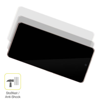 2x 3D Full Cover Schutzfolie für Vivo V50e