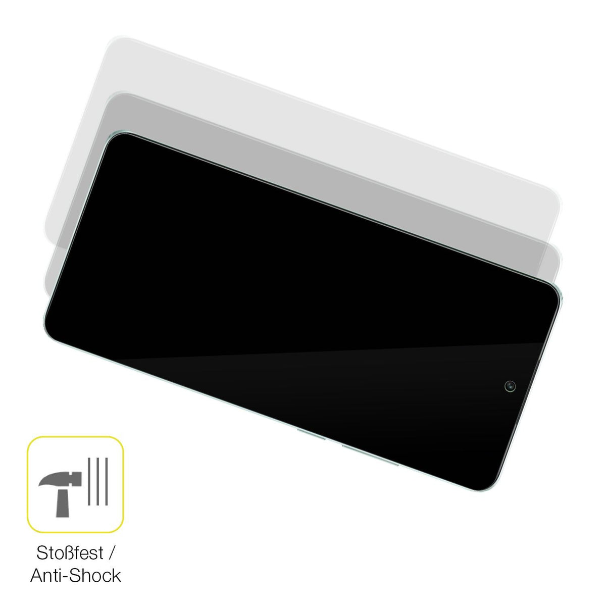 2x 3D Full Cover Schutzfolie für Oppo K12s