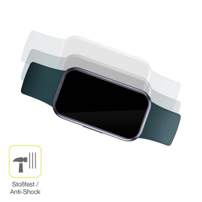 2x 3D Full Cover Schutzfolie für Meoonley W99 1.50 Zoll