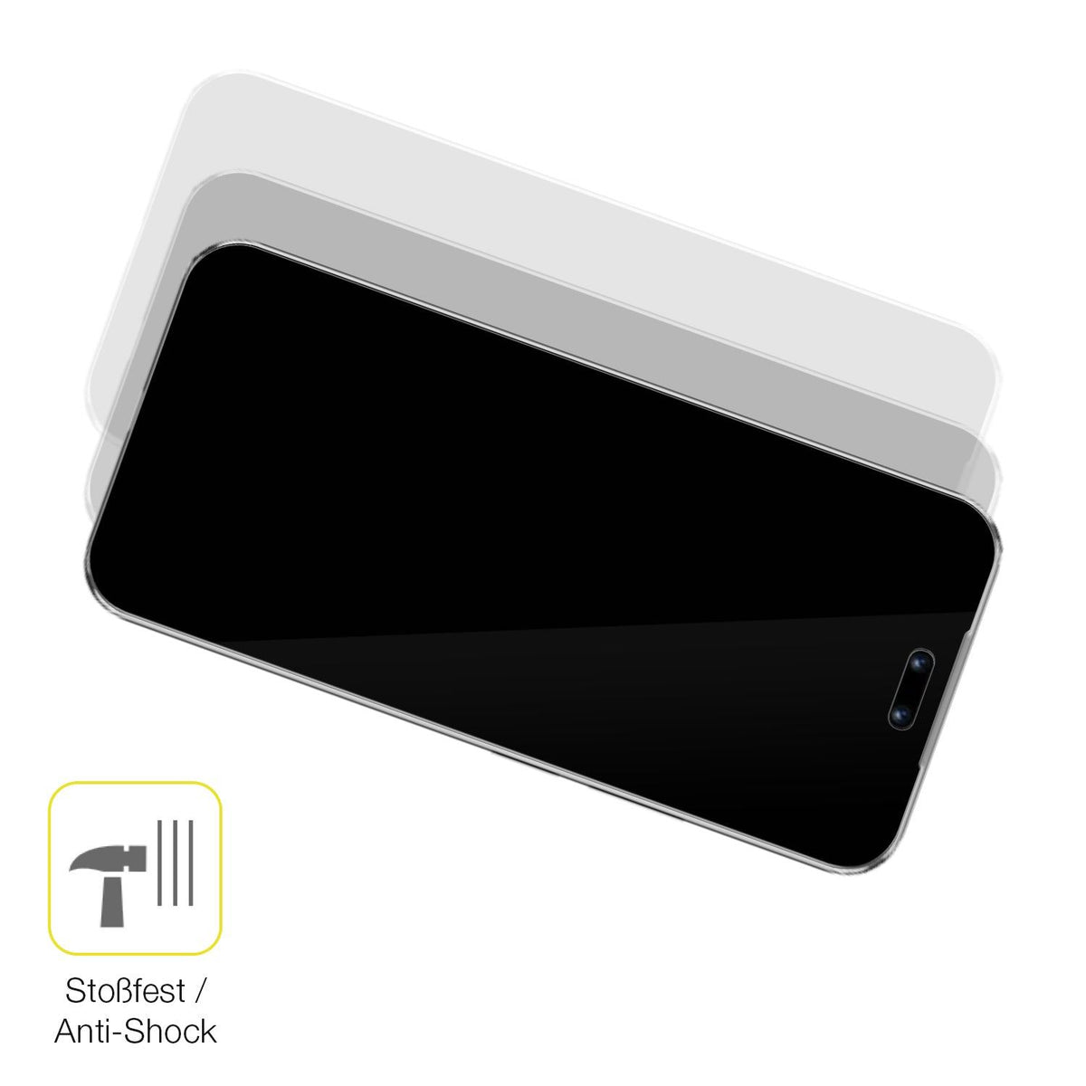 2x 3D Full Cover Schutzfolie für Huawei Nova 14 Pro