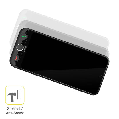 2x 3D Full Cover Schutzfolie für Doro Aurora A10