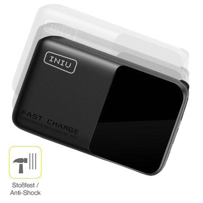 2x 3D Full Cover Schutzfolie für INIU Carry P50-E1