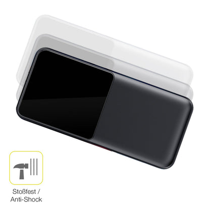 2x 3D Full Cover Schutzfolie für CFIAI Power Bank 26800mAh