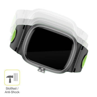 2x 3D Full Cover Schutzfolie für anyloop Kinder Smartwatch