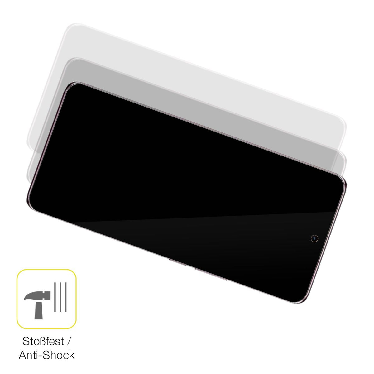 2x 3D Full Cover Schutzfolie für Vivo Y400 Pro 5G