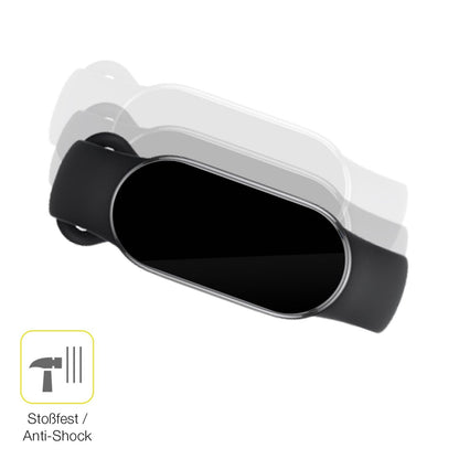 2x 3D Full Cover Schutzfolie für Xiaomi Smartband 10