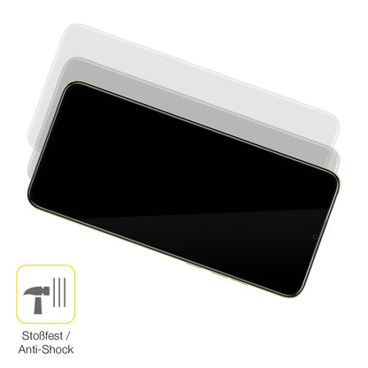 2x 3D Full Cover Schutzfolie für Oukitel C57s