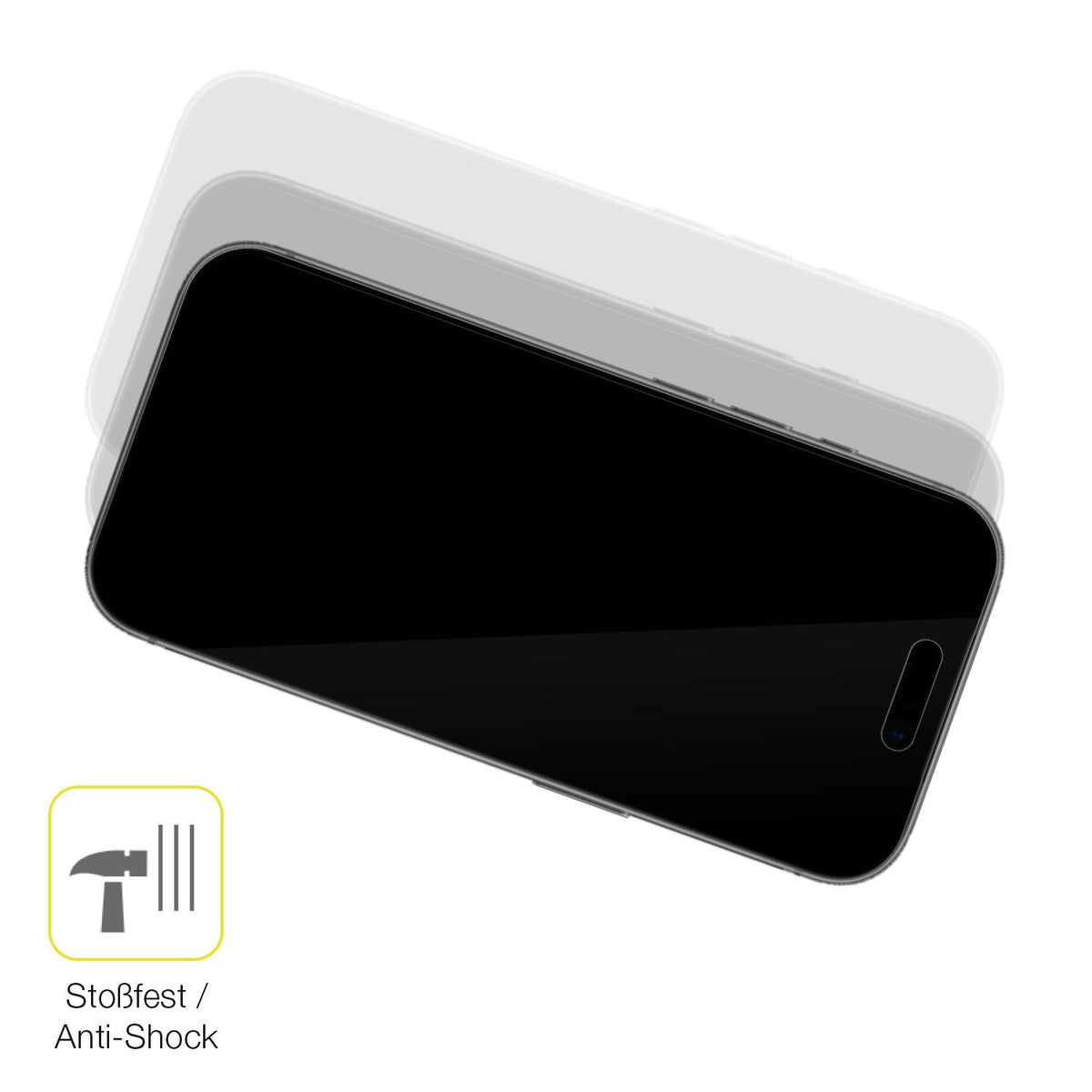 2x 3D Full Cover Schutzfolie für Apple iPhone 17