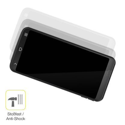 2x 3D Full Cover Schutzfolie für Emporia Smart.7lite