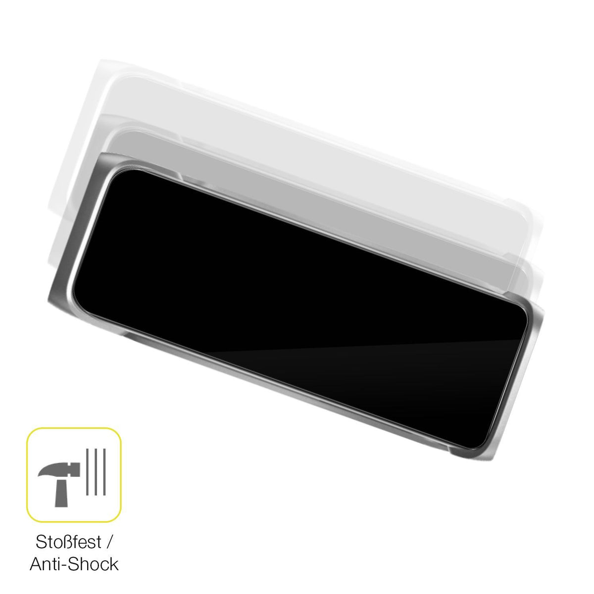 2x 3D Full Cover Schutzfolie für EcoFlow Rapid Pro X