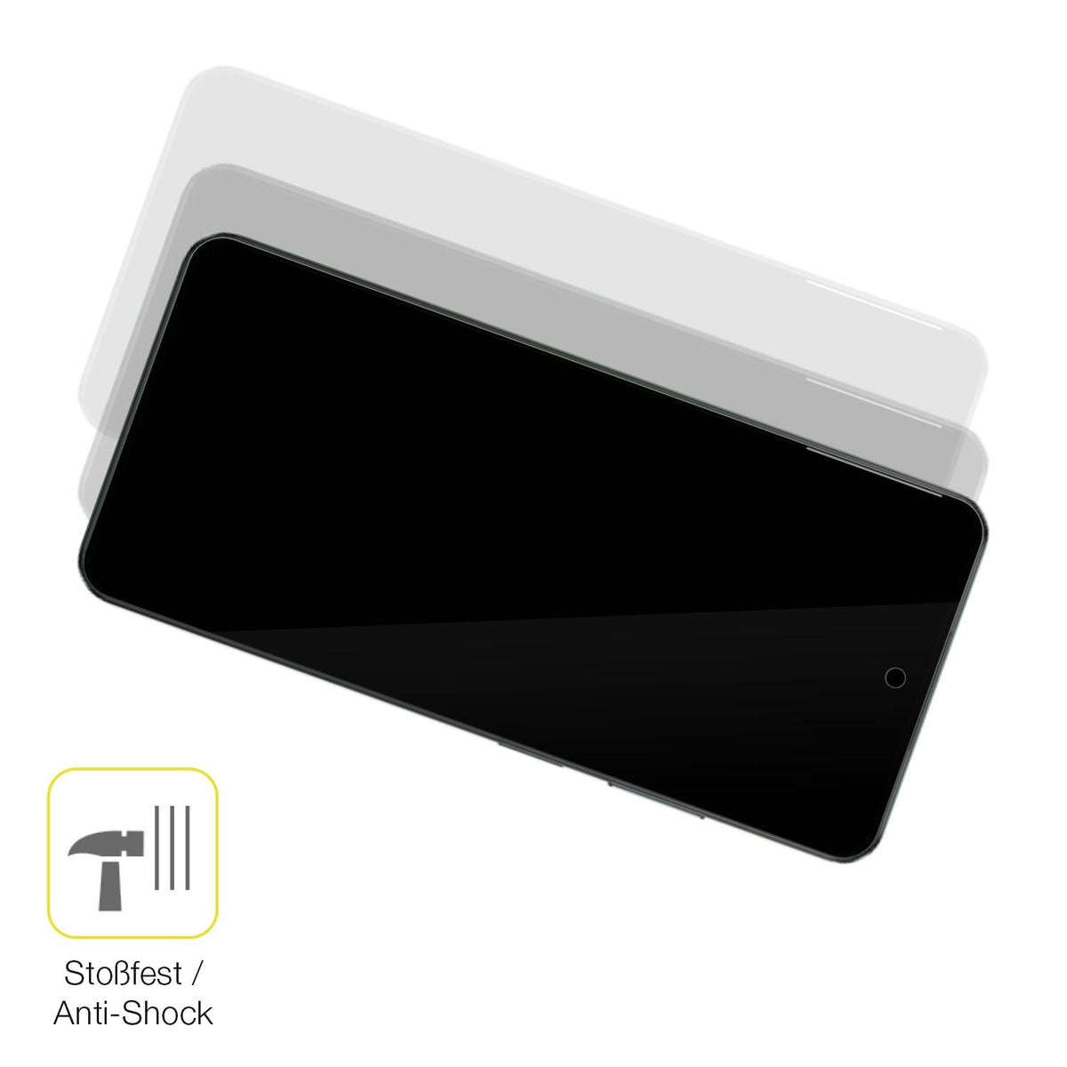 2x 3D Full Cover Schutzfolie für Realme P3 Lite