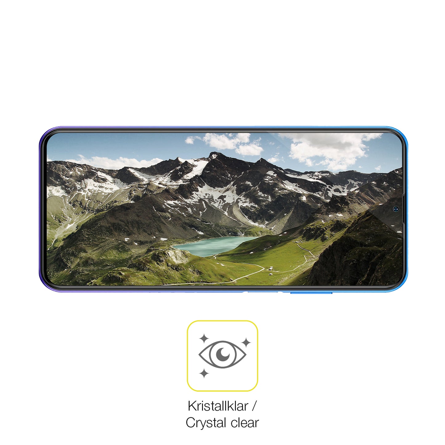 Dünne und klare Folie passend zugeschnitten für Ulefone Note 12P