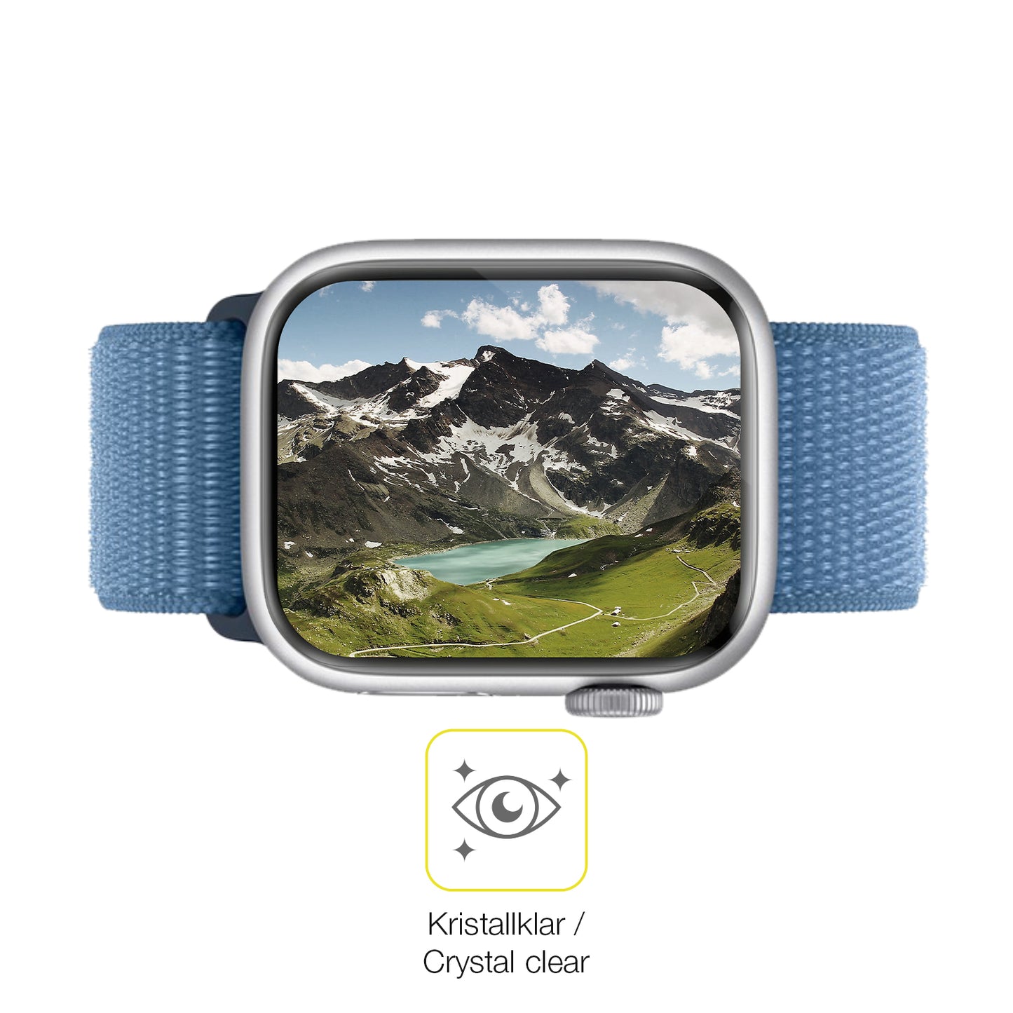 2x 3D Full Cover Schutzfolie für Apple Watch Series 9 41mm