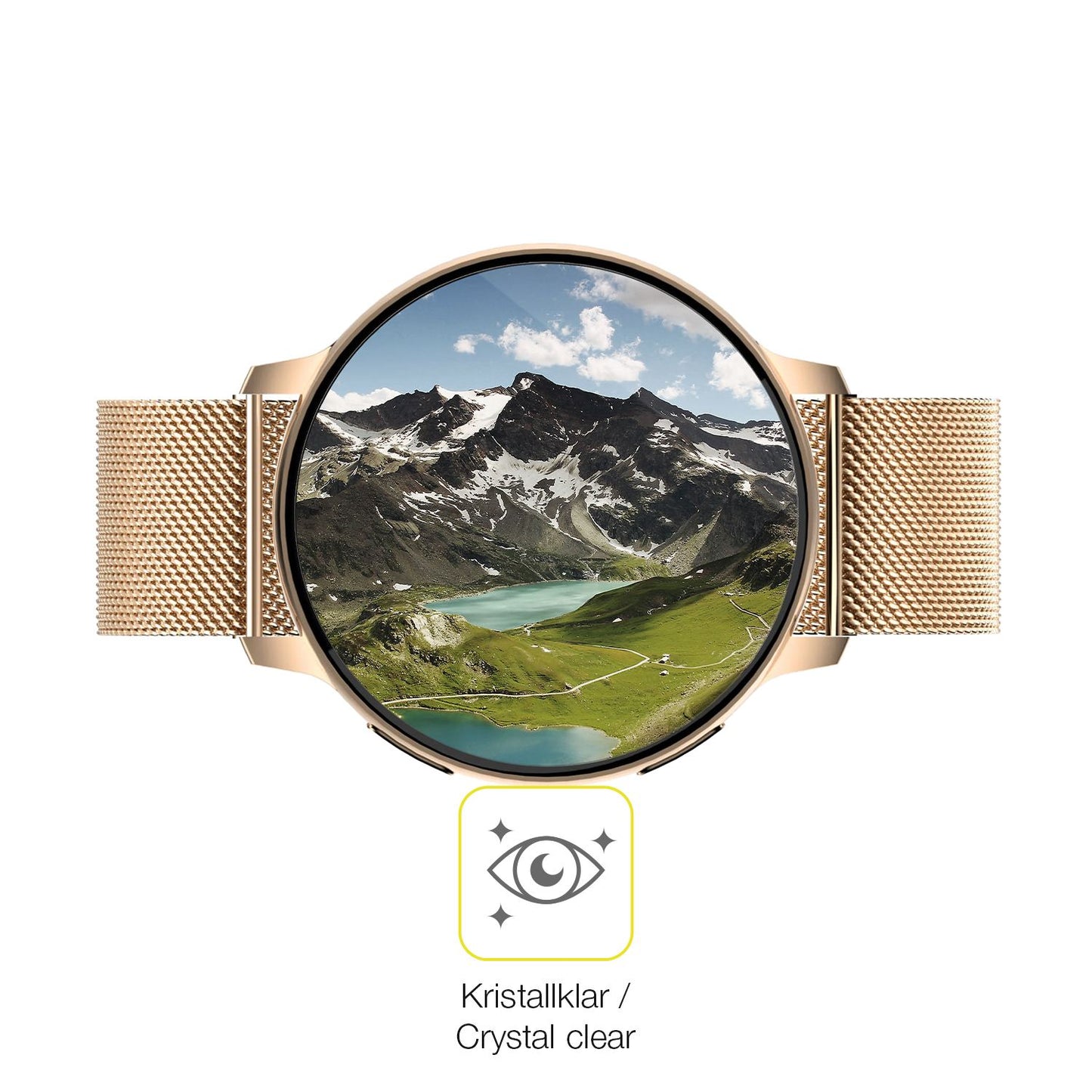 2x 3D Full Cover Schutzfolie für Sloksfil 1.39 Zoll Smartwatch