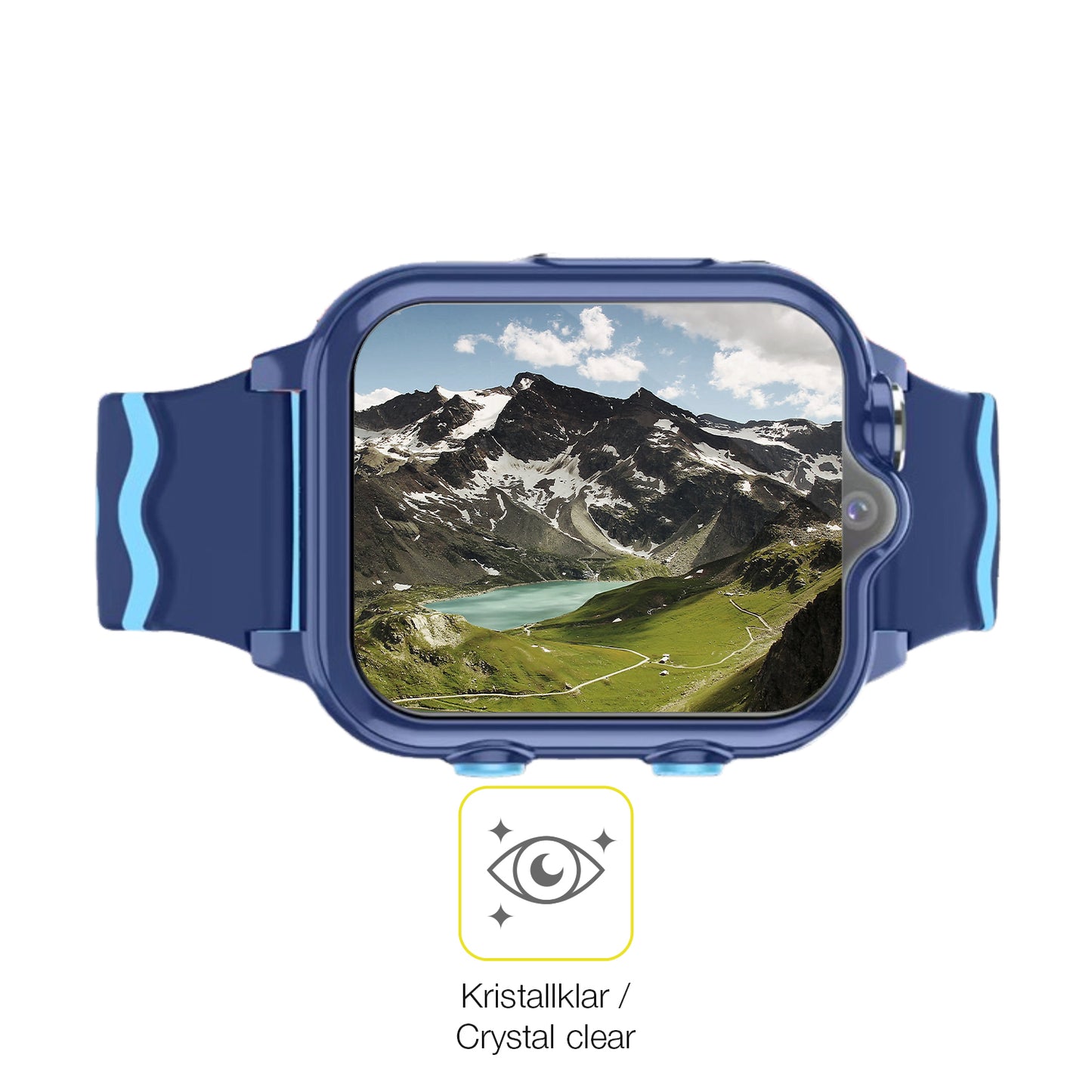 2x 3D Full Cover Schutzfolie für Sytifro D35 Kindersmartwatch