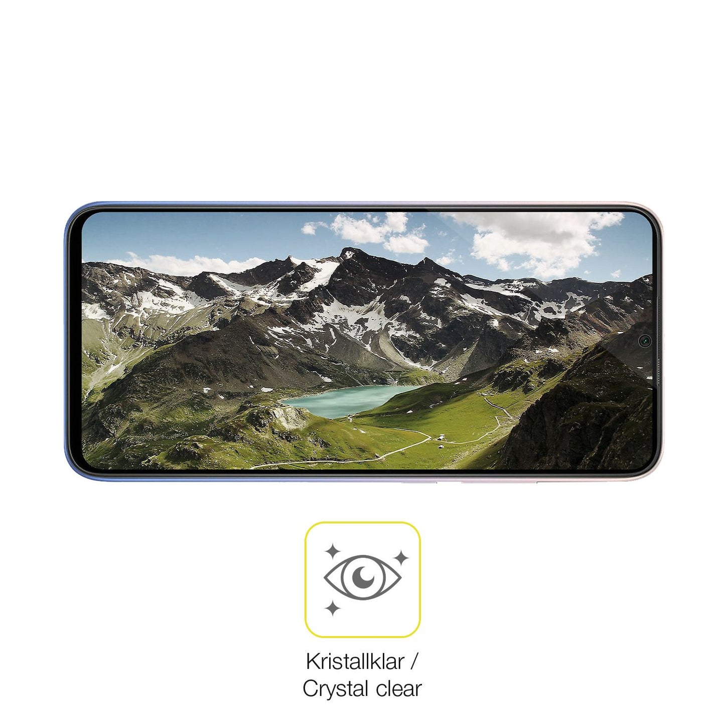 Dünne und klare Folie passend zugeschnitten für Xiaomi Redmi 9 Activ