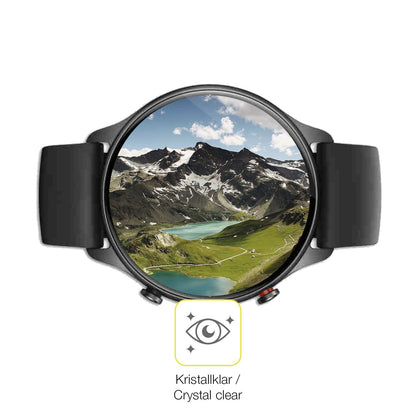2x 3D Full Cover Schutzfolie für Amazfit GTR 2e