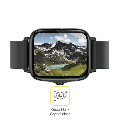 3x 3D Full Cover Schutzfolie für Kaseemi 1,7 Zoll Smartwatch