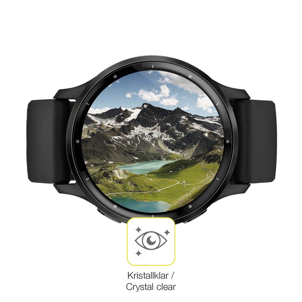 2x 3D Full Cover Schutzfolie für Garmin Venu 3