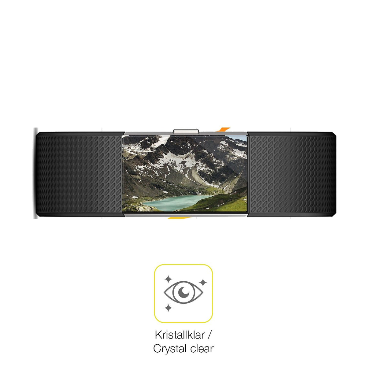 2x 3D Full Cover Schutzfolie für Fitbit Charge 2