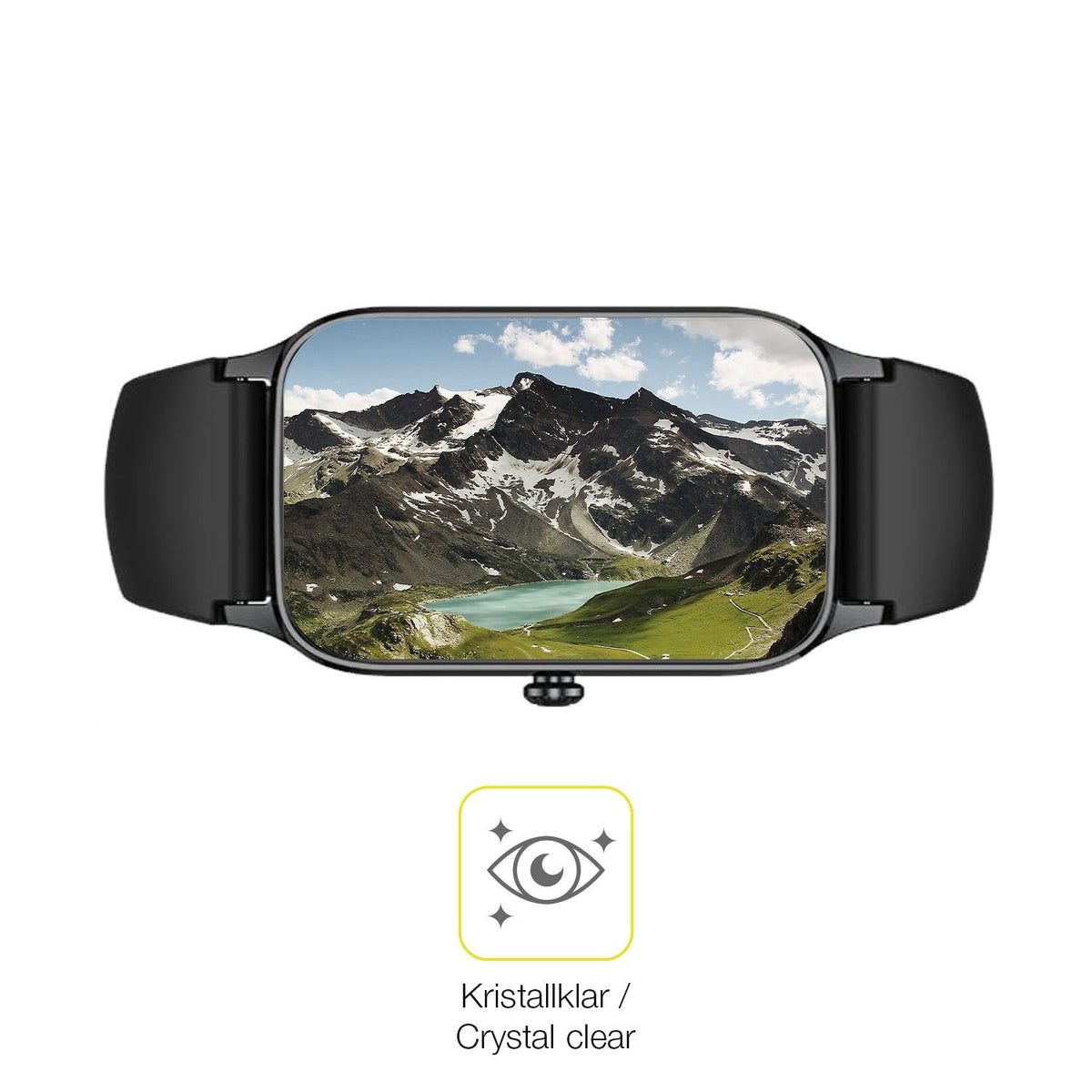 2x 3D Full Cover Schutzfolie für Dyurwa P97 1.57 Zoll