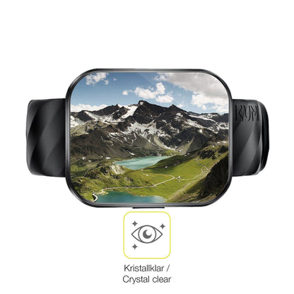 2x 3D Full Cover Schutzfolie für Kumi KU6 Meta 1.96 Zoll