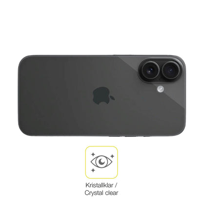 2x 3D Full Cover Schutzfolie für Apple iPhone 16 Rückseite