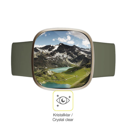 2x 3D Full Cover Schutzfolie für Fitbit Versa 3
