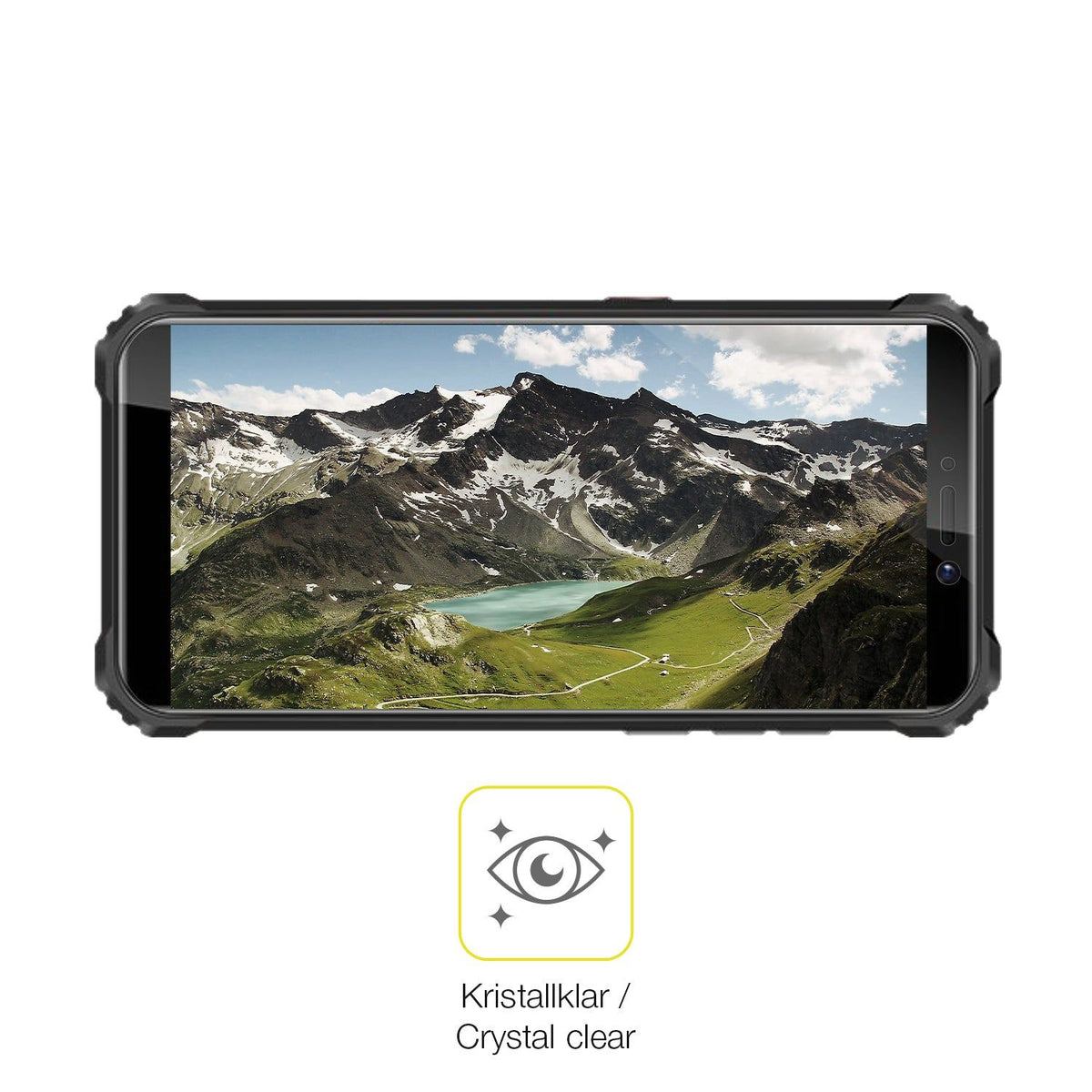 2x 3D Full Cover Schutzfolie für Oukitel WP5