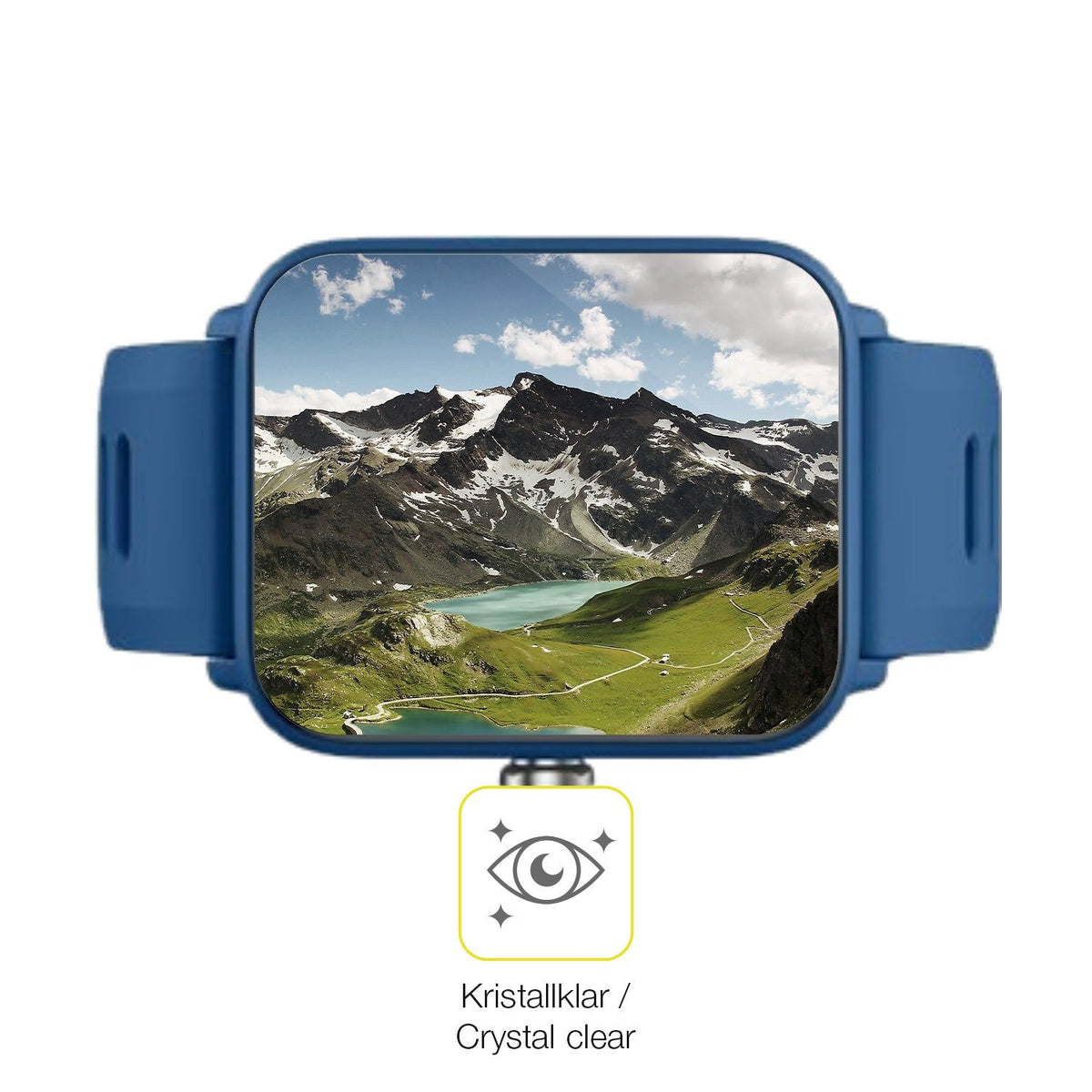 2x 3D Full Cover Schutzfolie für Biggerfive BW01 1.5 Zoll