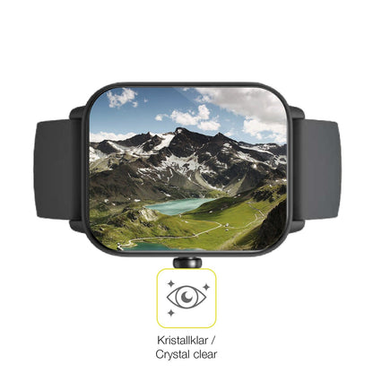 2x 3D Full Cover Schutzfolie für Fitpolo IDW19 Smartwatch