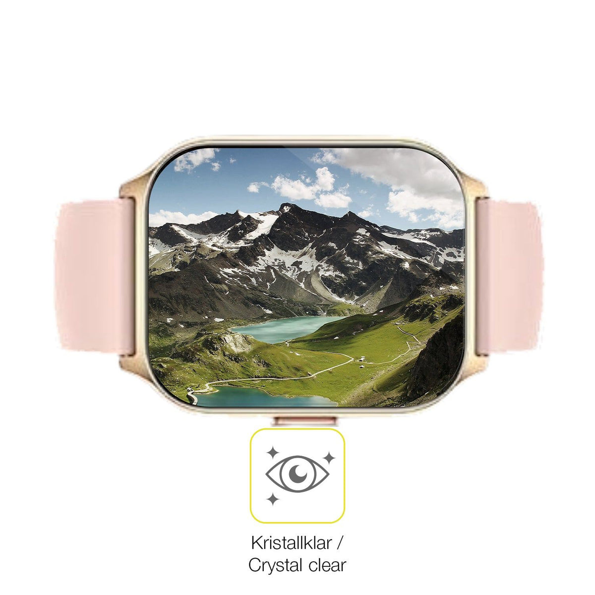 2x 3D Full Cover Schutzfolie für Blackview W10 Smartwatch 1.69 Zoll