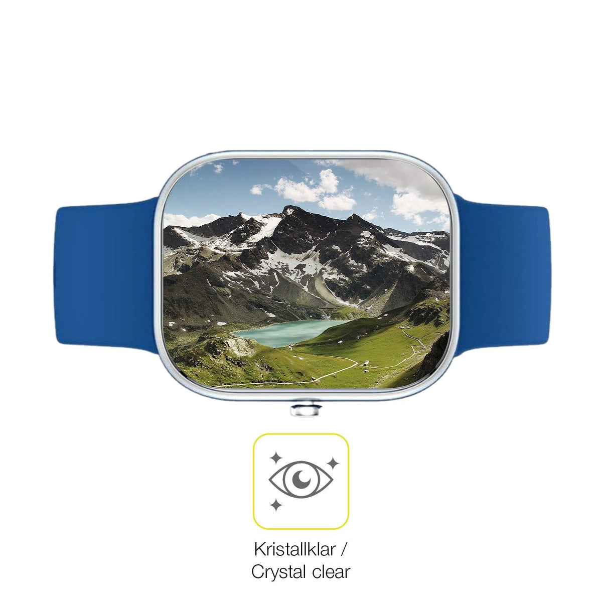 2x 3D Full Cover Schutzfolie für Slothcloud H97 Smartwatch