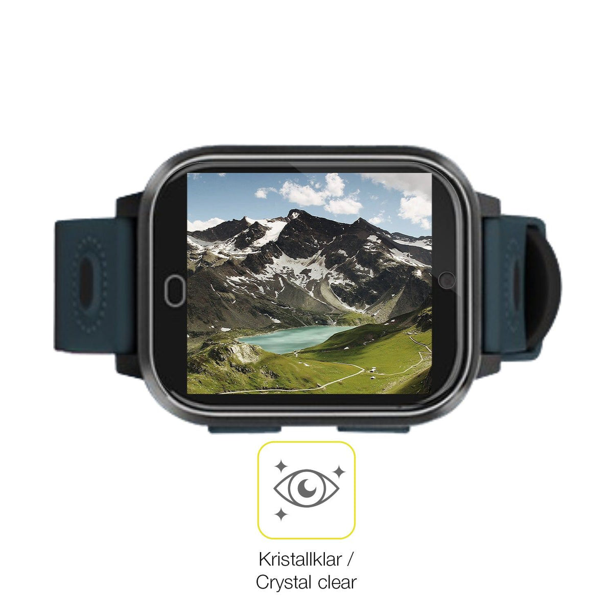 2x 3D Full Cover Schutzfolie für Noctiluxia K18FH Kinder Smartwatch