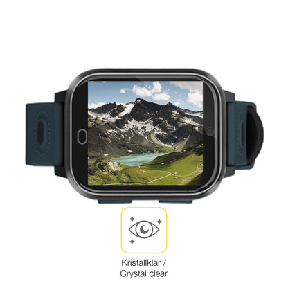 2x 3D Full Cover Schutzfolie für Noctiluxia K18FH Kinder Smartwatch