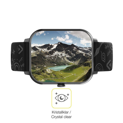 2x 3D Full Cover Schutzfolie für Abyx FIT Touch 3 1.83 Zoll