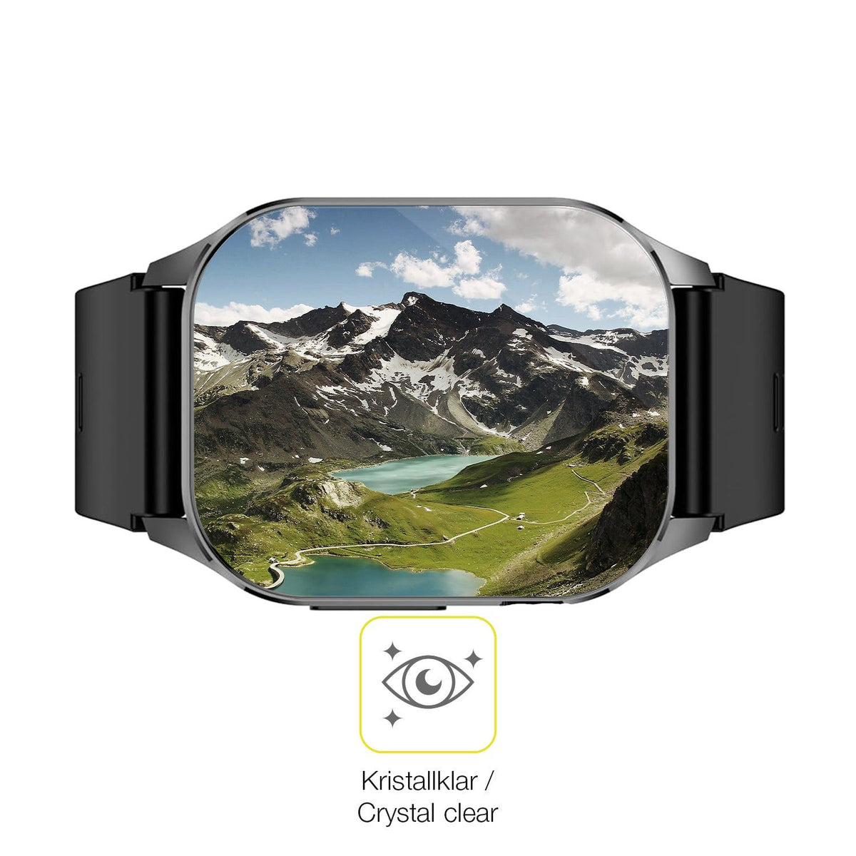 2x 3D Full Cover Schutzfolie für Knauermann Pro 3 eckig Fan Edition 2025