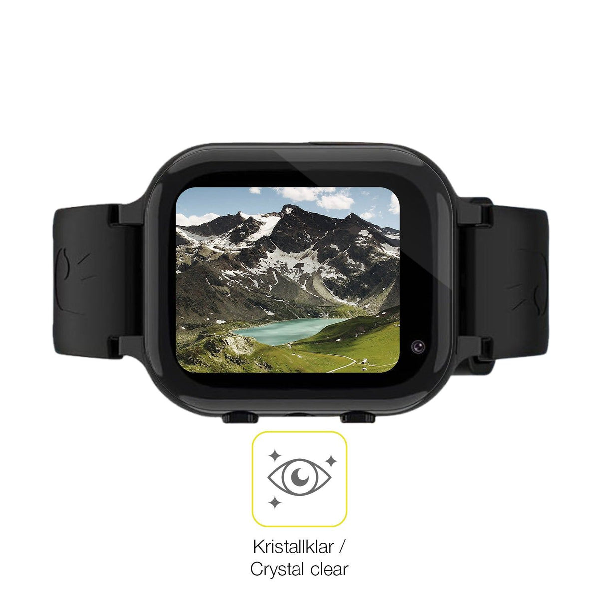 2x 3D Full Cover Schutzfolie für Ruopoem Smartwatch Kinder