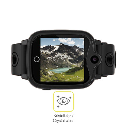 2x 3D Full Cover Schutzfolie für jiangshu Smartwatch Kinder 4G