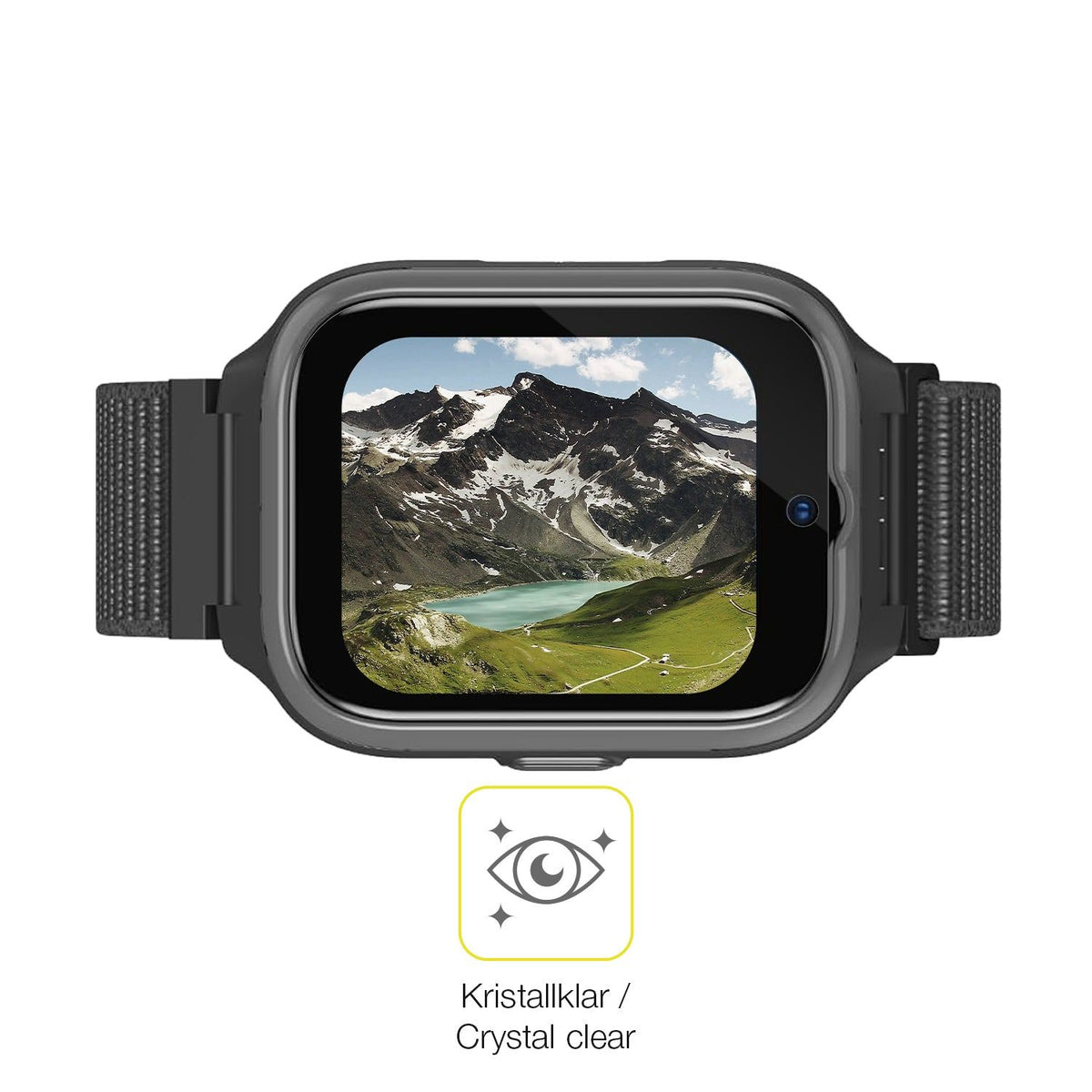 2x 3D Full Cover Schutzfolie für myPhone CareWatch